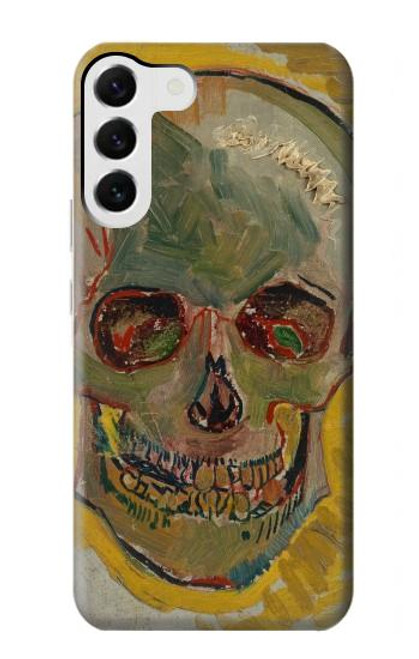 S3359 Vincent Van Gogh Skull Case For Samsung Galaxy S23 Plus