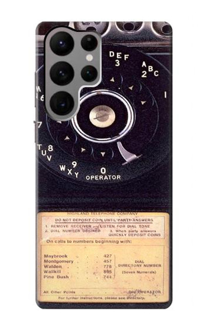 S0086 Payphone Vintage Case For Samsung Galaxy S23 Ultra