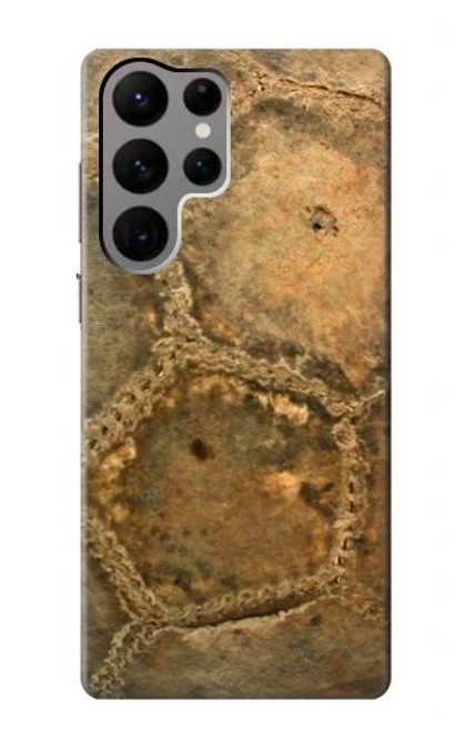S2531 Old Soccer Ball Case For Samsung Galaxy S23 Ultra