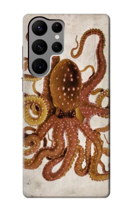 S2801 Vintage Octopus Case For Samsung Galaxy S23 Ultra