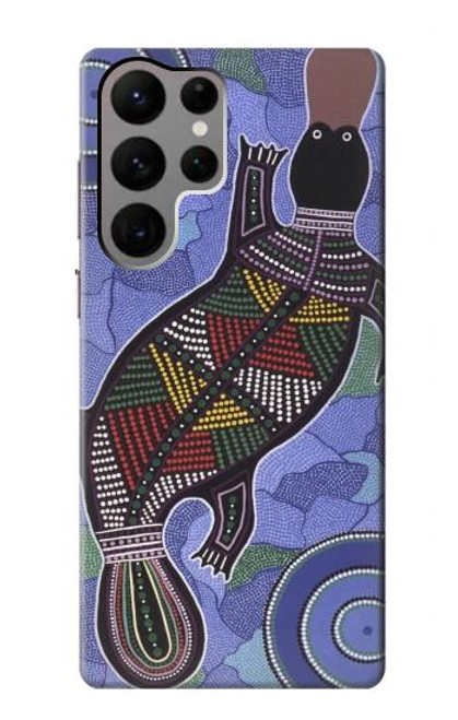 S3387 Platypus Australian Aboriginal Art Case For Samsung Galaxy S23 Ultra