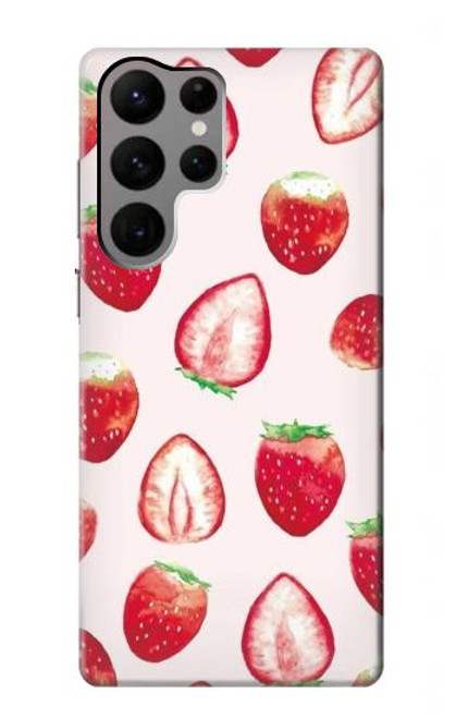 S3481 Strawberry Case For Samsung Galaxy S23 Ultra