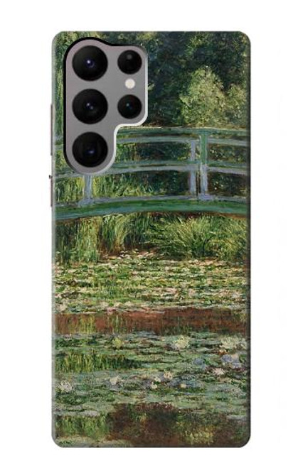 S3674 Claude Monet Footbridge and Water Lily Pool Case For Samsung Galaxy S23 Ultra