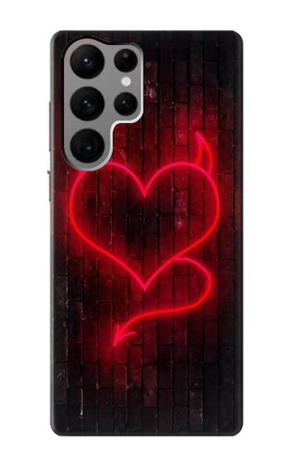 S3682 Devil Heart Case For Samsung Galaxy S23 Ultra