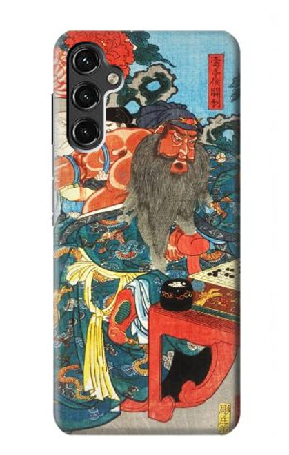 S1826 Utagawa Kuniyoshi Guan Yu Case For Samsung Galaxy A14 5G
