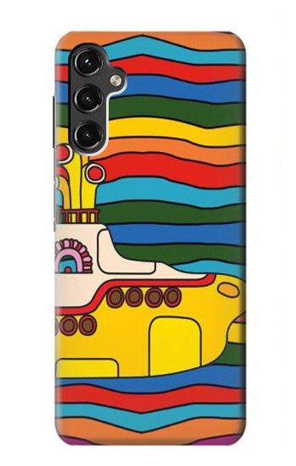 S3599 Hippie Yellow Submarine Case For Samsung Galaxy A14 5G