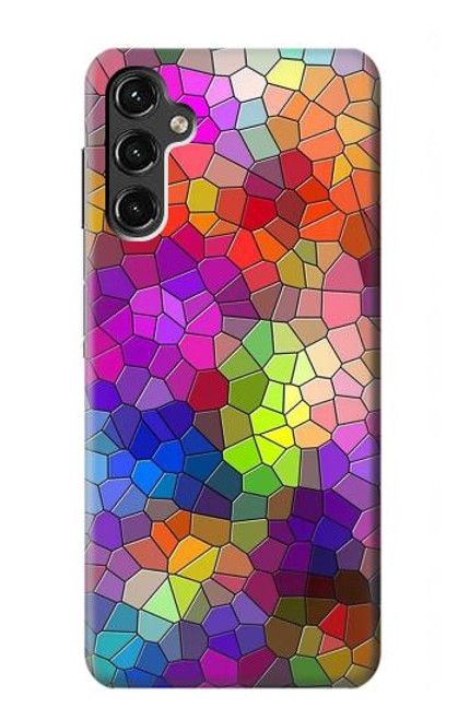 S3677 Colorful Brick Mosaics Case For Samsung Galaxy A14 5G
