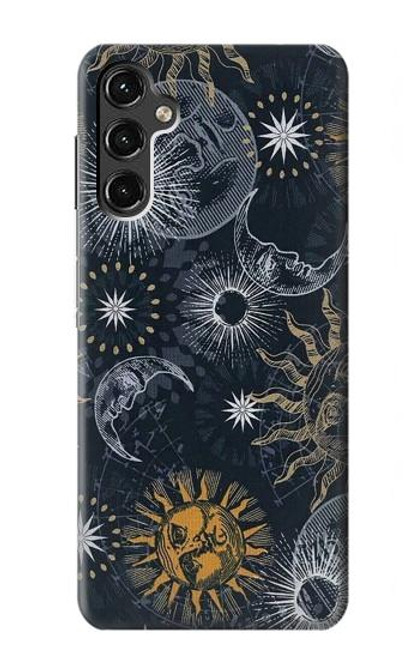 S3702 Moon and Sun Case For Samsung Galaxy A14 5G