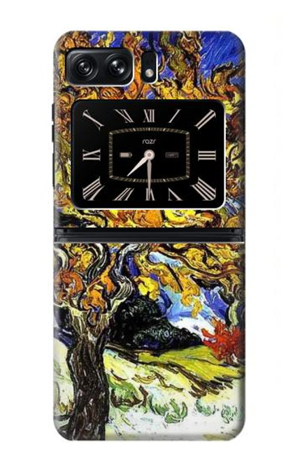 S0902 Mulberry Tree Van Gogh Case For Motorola Moto Razr 2022