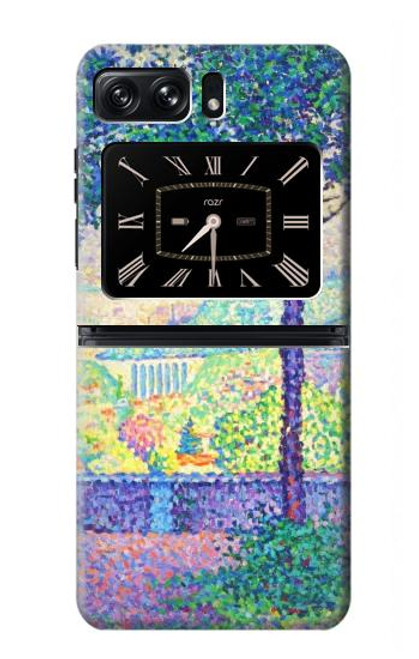 S3349 Paul Signac Terrace of Meudon Case For Motorola Moto Razr 2022