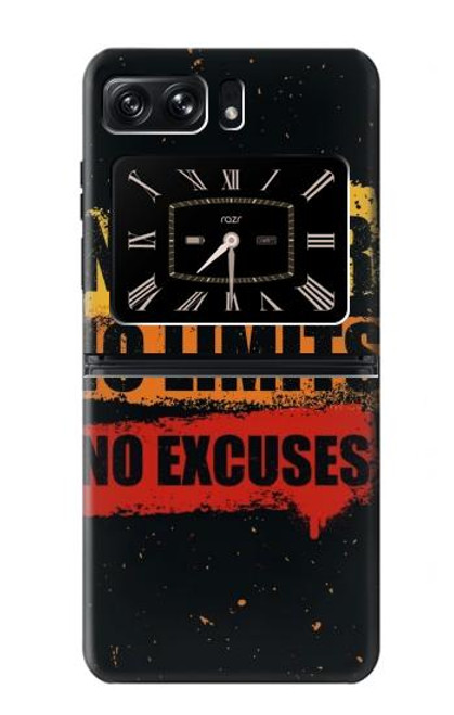 S3492 No Fear Limits Excuses Case For Motorola Moto Razr 2022