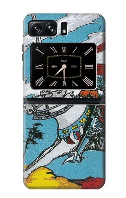 S3731 Tarot Card Knight of Swords Case For Motorola Moto Razr 2022