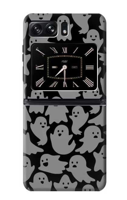 S3835 Cute Ghost Pattern Case For Motorola Moto Razr 2022