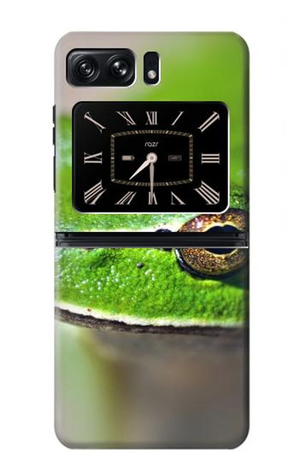 S3845 Green frog Case For Motorola Moto Razr 2022