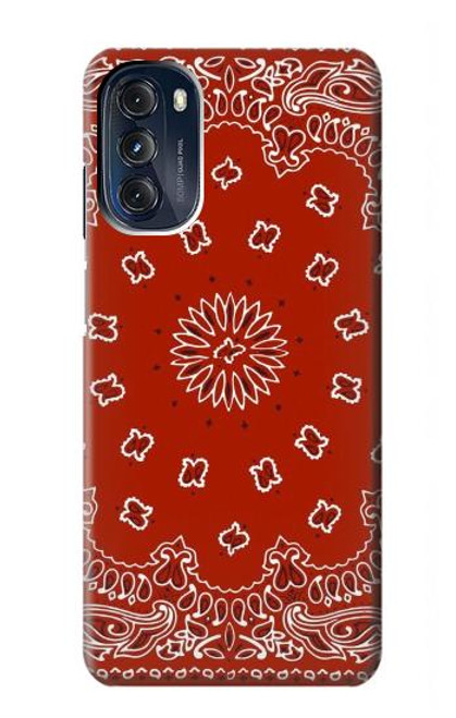 S3355 Bandana Red Pattern Case For Motorola Moto G 5G (2023)