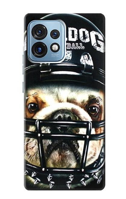 S0098 Bulldog American Football Case For Motorola Edge+ (2023), X40, X40 Pro, Edge 40 Pro