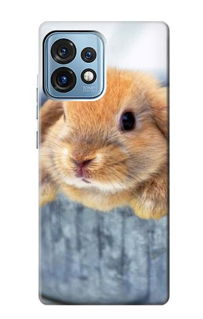 S0242 Cute Rabbit Case For Motorola Edge+ (2023), X40, X40 Pro, Edge 40 Pro