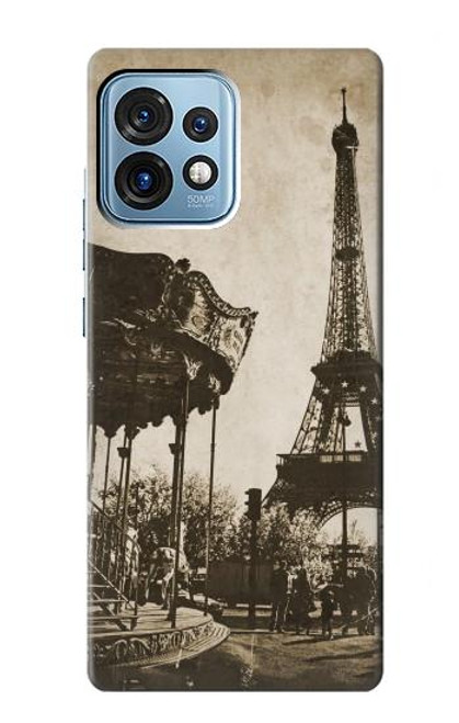 S2174 Eiffel Tower Vintage Paris Case For Motorola Edge+ (2023), X40, X40 Pro, Edge 40 Pro