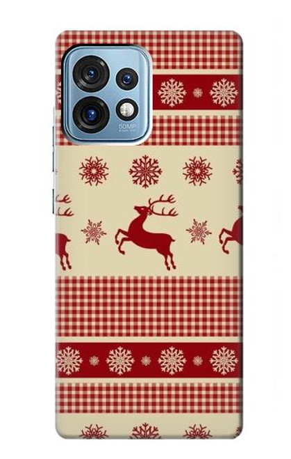 S2310 Christmas Snow Reindeers Case For Motorola Edge+ (2023), X40, X40 Pro, Edge 40 Pro