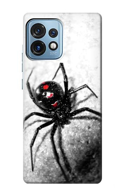 S2386 Black Widow Spider Case For Motorola Edge+ (2023), X40, X40 Pro, Edge 40 Pro