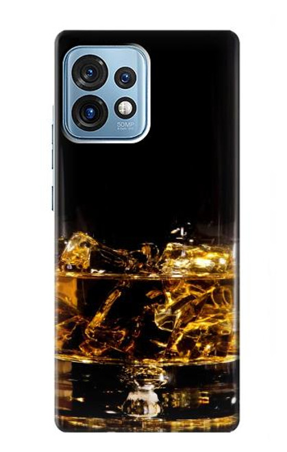 S2742 Ice Whiskey Whisky Glass Case For Motorola Edge+ (2023), X40, X40 Pro, Edge 40 Pro