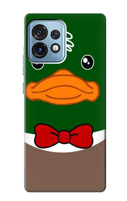 S2762 Green Head Mallard Duck Tuxedo Cartoon Case For Motorola Edge+ (2023), X40, X40 Pro, Edge 40 Pro