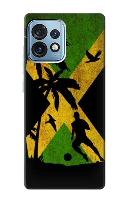 S2975 Jamaica Football Soccer Case For Motorola Edge+ (2023), X40, X40 Pro, Edge 40 Pro