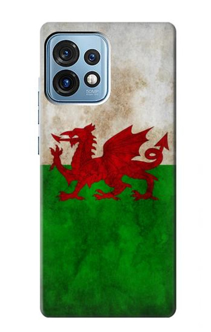 S2976 Wales Football Soccer Flag Case For Motorola Edge+ (2023), X40, X40 Pro, Edge 40 Pro