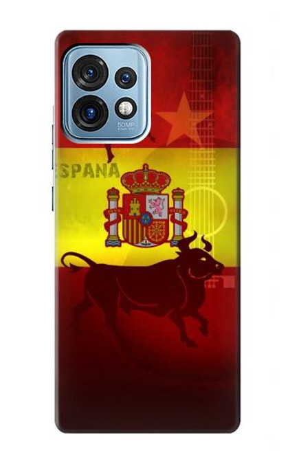 S2984 Spain Football Soccer Case For Motorola Edge+ (2023), X40, X40 Pro, Edge 40 Pro