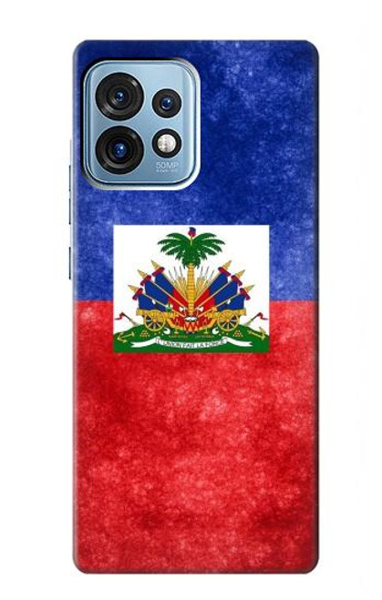 S3022 Haiti Flag Case For Motorola Edge+ (2023), X40, X40 Pro, Edge 40 Pro