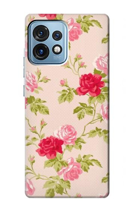 S3037 Pretty Rose Cottage Flora Case For Motorola Edge+ (2023), X40, X40 Pro, Edge 40 Pro