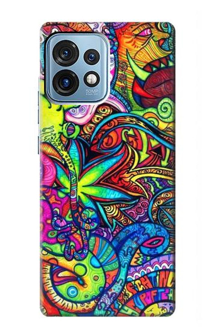S3255 Colorful Art Pattern Case For Motorola Edge+ (2023), X40, X40 Pro, Edge 40 Pro