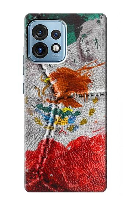 S3314 Mexico Flag Vinatage Football Graphic Case For Motorola Edge+ (2023), X40, X40 Pro, Edge 40 Pro
