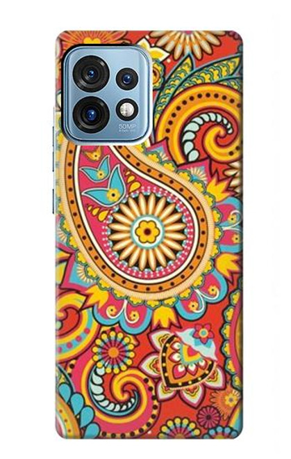 S3402 Floral Paisley Pattern Seamless Case For Motorola Edge+ (2023), X40, X40 Pro, Edge 40 Pro