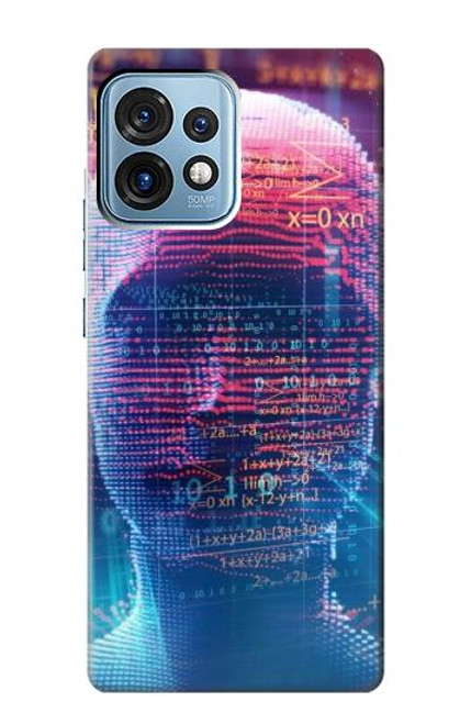 S3800 Digital Human Face Case For Motorola Edge+ (2023), X40, X40 Pro, Edge 40 Pro
