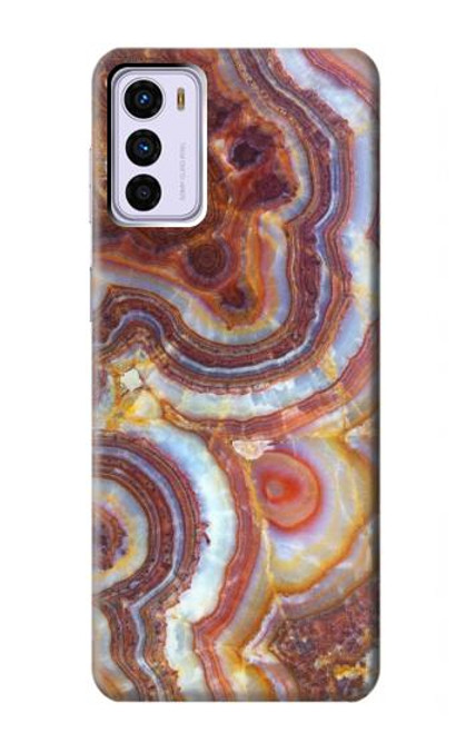 S3034 Colored Marble Texture Printed Case For Motorola Moto G42