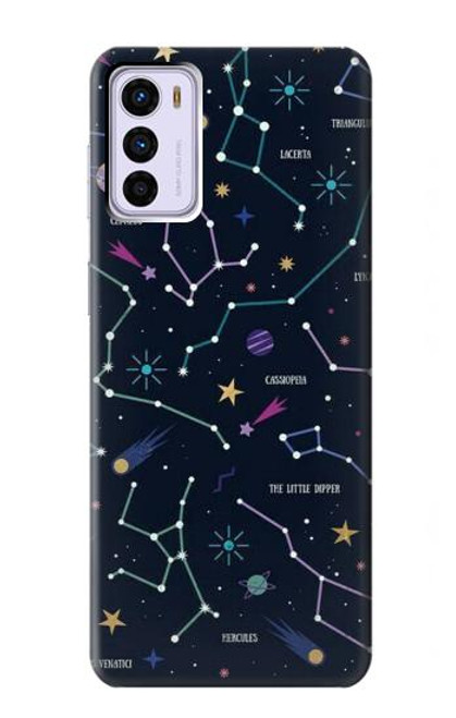 S3220 Star Map Zodiac Constellations Case For Motorola Moto G42