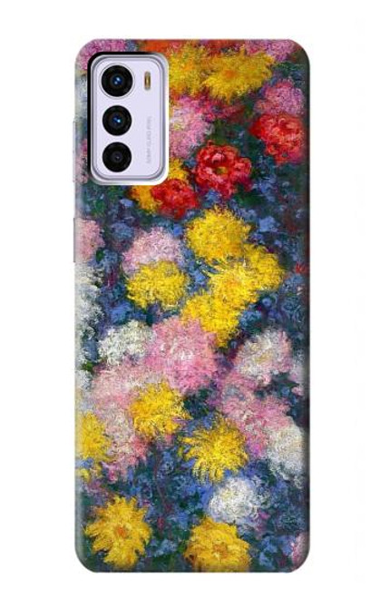 S3342 Claude Monet Chrysanthemums Case For Motorola Moto G42