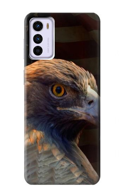 S3376 Eagle American Flag Case For Motorola Moto G42