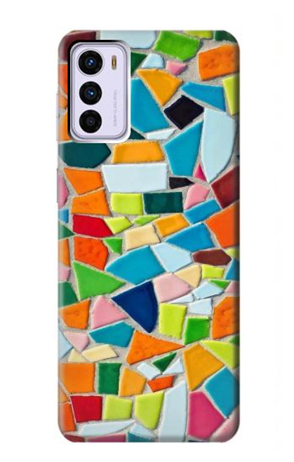 S3391 Abstract Art Mosaic Tiles Graphic Case For Motorola Moto G42