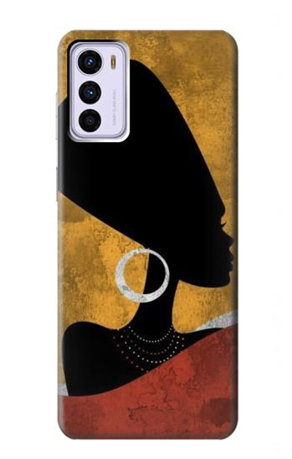 S3453 African Queen Nefertiti Silhouette Case For Motorola Moto G42