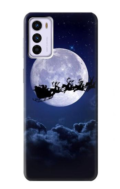 S3508 Xmas Santa Moon Case For Motorola Moto G42