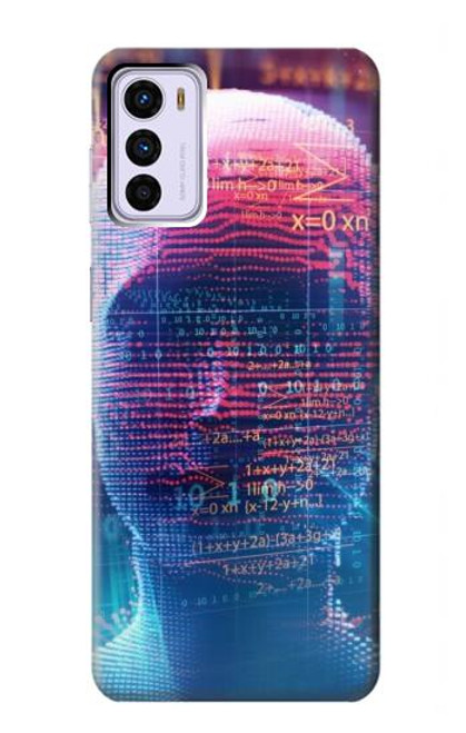 S3800 Digital Human Face Case For Motorola Moto G42