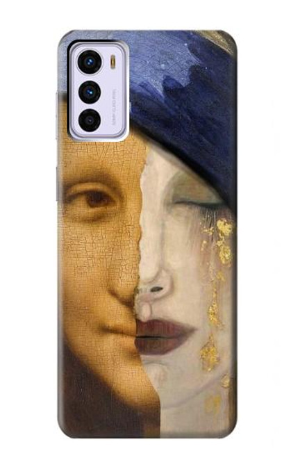 S3853 Mona Lisa Gustav Klimt Vermeer Case For Motorola Moto G42