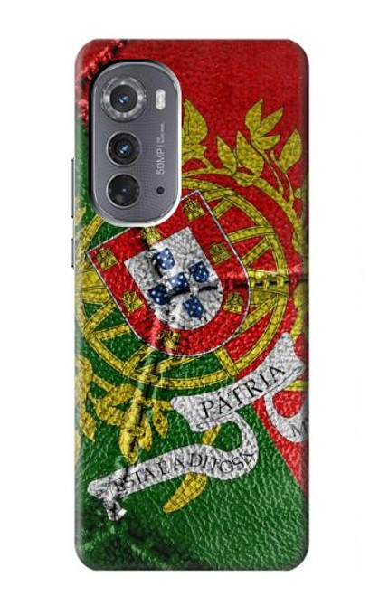 S3300 Portugal Flag Vintage Football Graphic Case For Motorola Edge (2022)