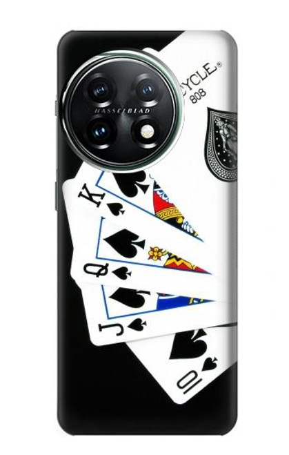 S1078 Poker Royal Straight Flush Case For OnePlus 11