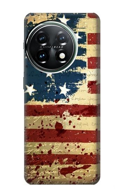 S2349 Old American Flag Case For OnePlus 11