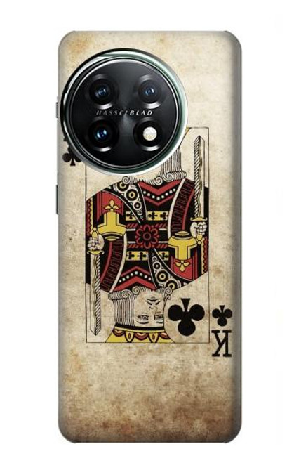 S2528 Poker King Card Case For OnePlus 11