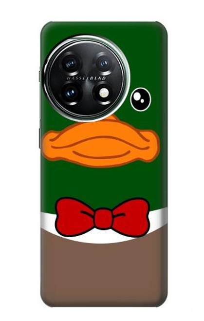S2762 Green Head Mallard Duck Tuxedo Cartoon Case For OnePlus 11