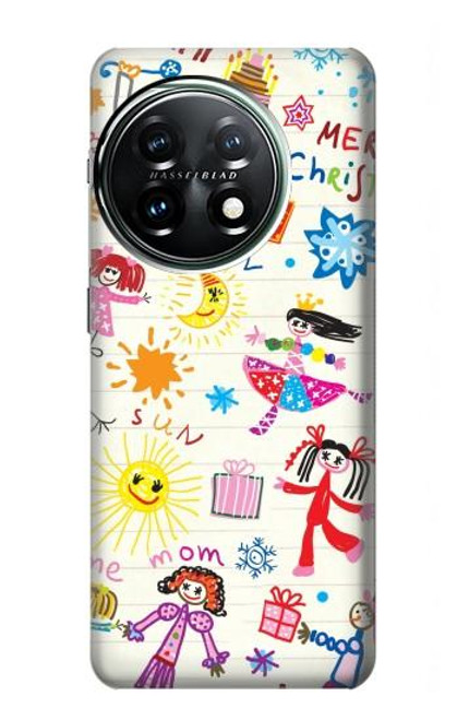 S3280 Kids Drawing Case For OnePlus 11